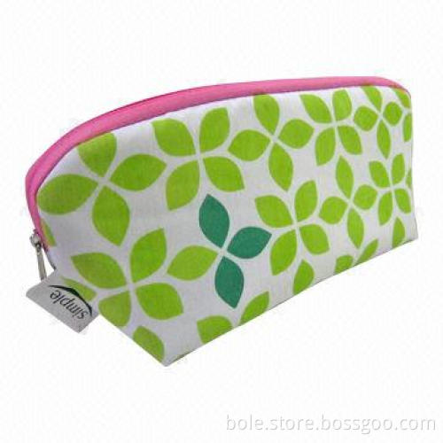 Promotional Cosmetic Bag, Full Printing and Nylon Zipper, Eco-friendly Material Can be Customized